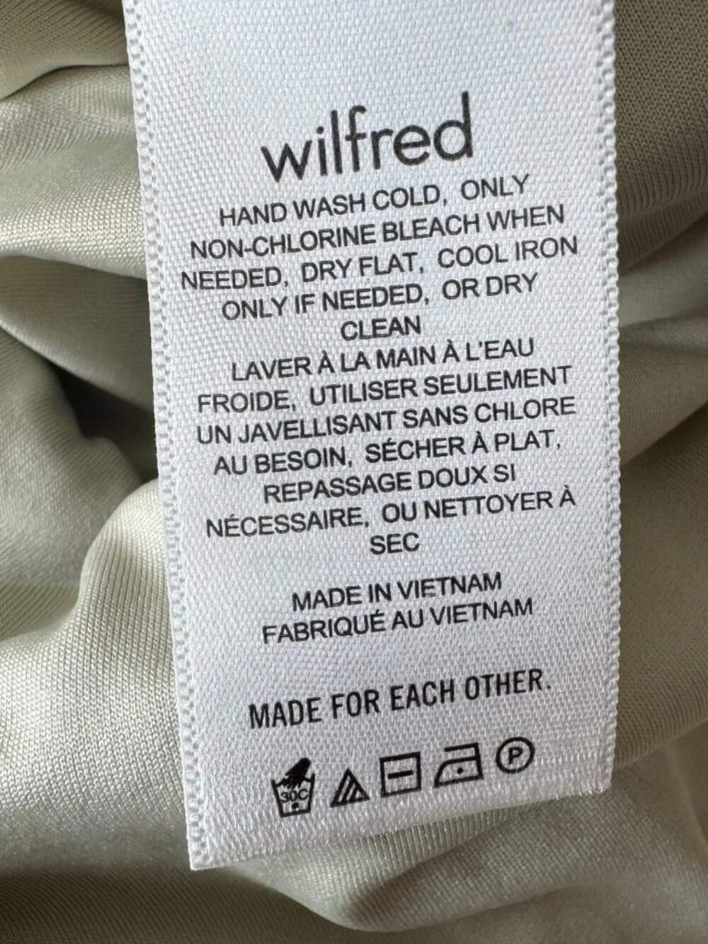 Wilfred Verona bodycon midi dress with slit - size M - Picture 11 of 11